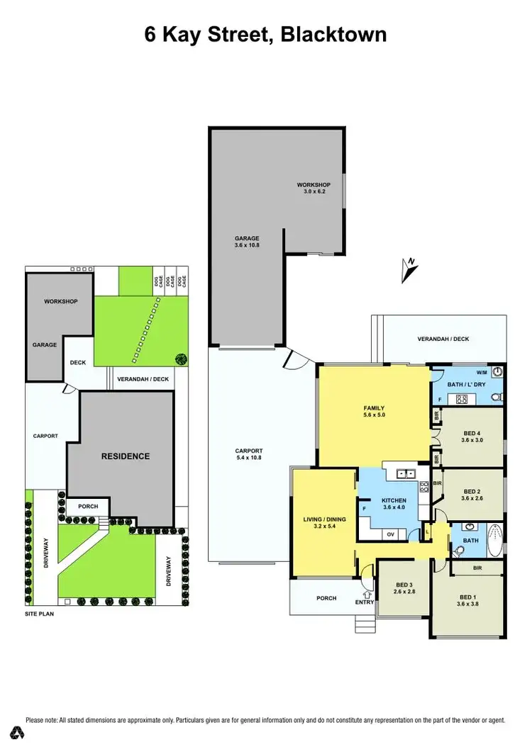 Floorplan of Homely house listing, 6 Kay Street, Blacktown NSW 2148