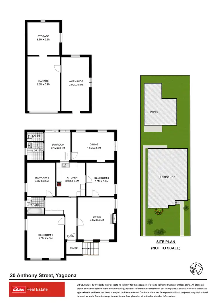 Floorplan of Homely house listing, 20 Anthony Street, Yagoona NSW 2199