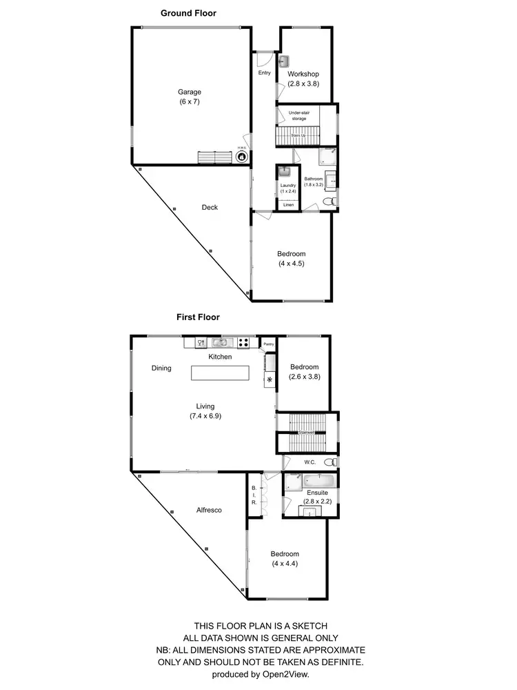Floorplan of Homely house listing, 17 Killara Ave, Lanena TAS 7275