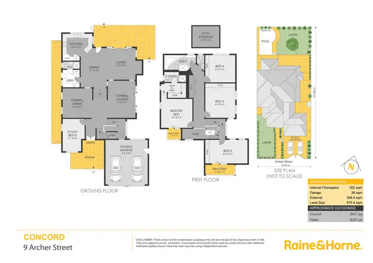 Floorplan of Homely house listing, 9 Archer Street, Concord NSW 2137