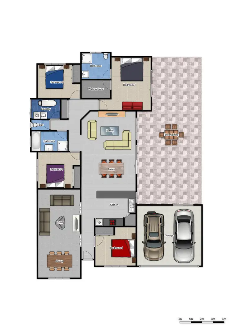 Floorplan of Homely house listing, 284 Equestrian Dr, New Beith QLD 4124