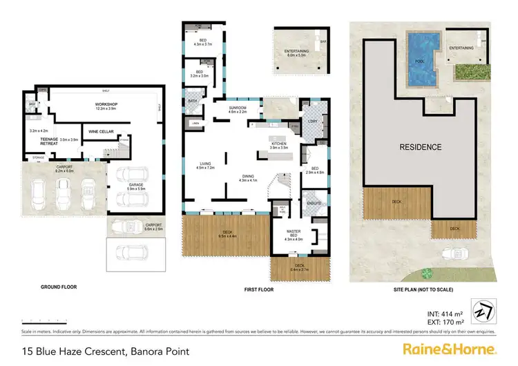 Floorplan of Homely house listing, 15 Blue Haze Crescent, Banora Point NSW 2486