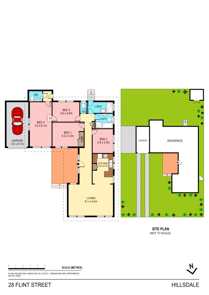 Floorplan of Homely house listing, 28 Flint Street, Hillsdale NSW 2036