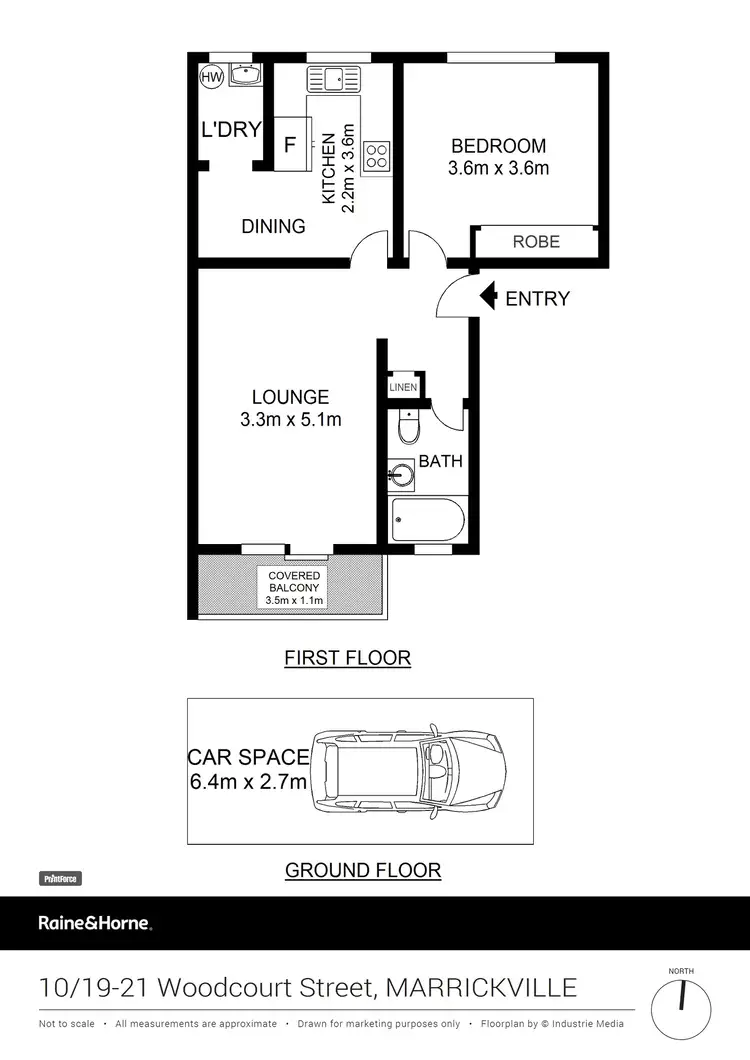 Floorplan of Homely apartment listing, 10/19-21 Woodcourt Street, Marrickville NSW 2204