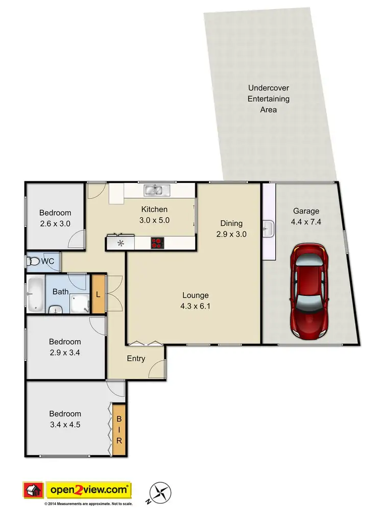 Floorplan of Homely house listing, 9 Orion Street, Rooty Hill NSW 2766