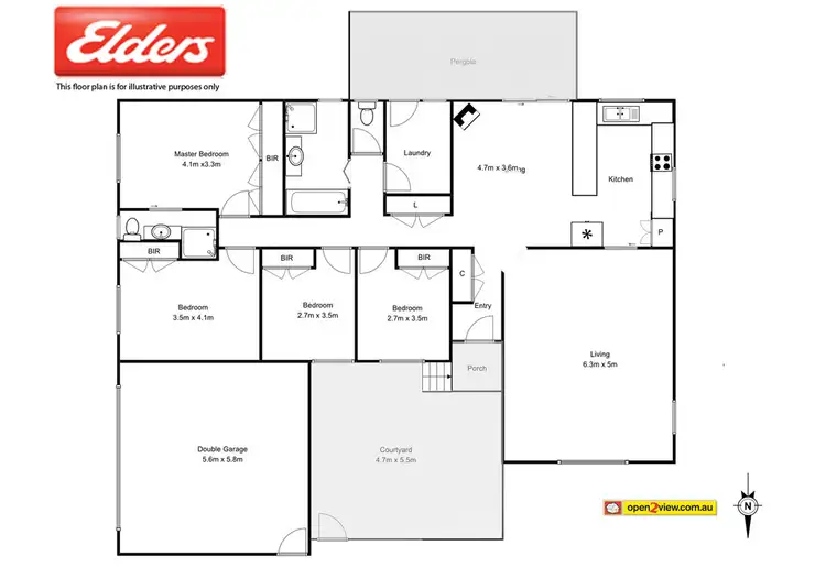 Floorplan of Homely house listing, 6 Hume Court, Sunshine Bay NSW 2536
