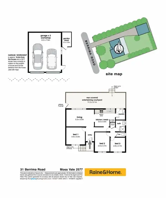 Floorplan of Homely house listing, 31 Berrima Road, Moss Vale NSW 2577