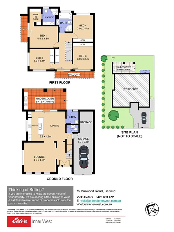 Floorplan of Homely house listing, 75 Burwood Road, Belfield NSW 2191