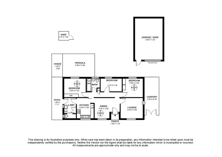 Floorplan of Homely house listing, 20 Parramatta Drive, Morphett Vale SA 5162