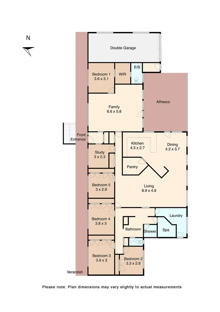 Floorplan of Homely house listing, 212 Specimen Vale, Ballarat VIC 3350