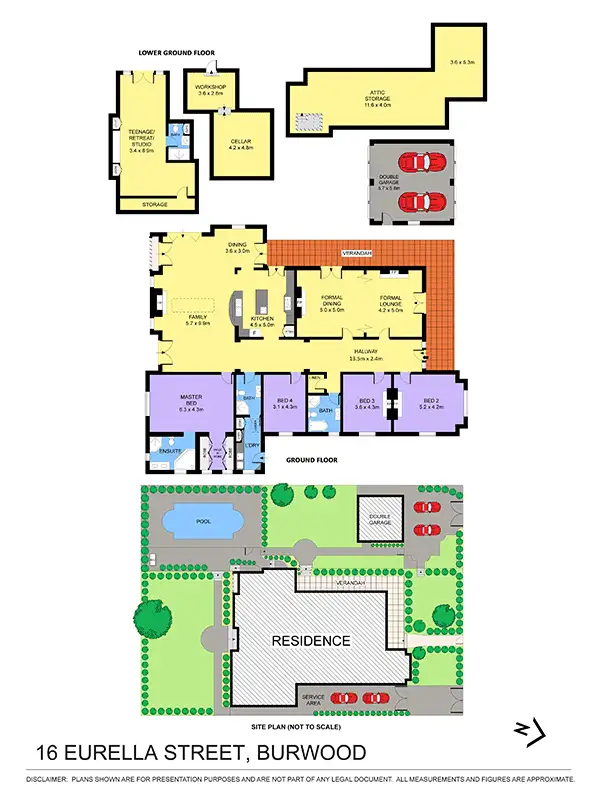 Floorplan of Homely house listing, 16 Eurella Street, Burwood NSW 2134