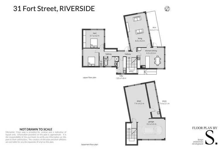 Floorplan of Homely house listing, 31 Fort Street, Riverside TAS 7250