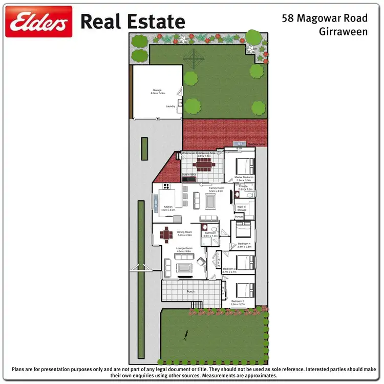Floorplan of Homely house listing, 58 Magowar Road, Girraween NSW 2145