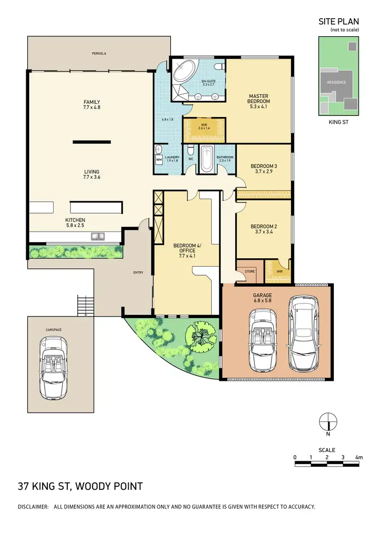 Floorplan of Homely house listing, 37 King Street, Woody Point QLD 4019