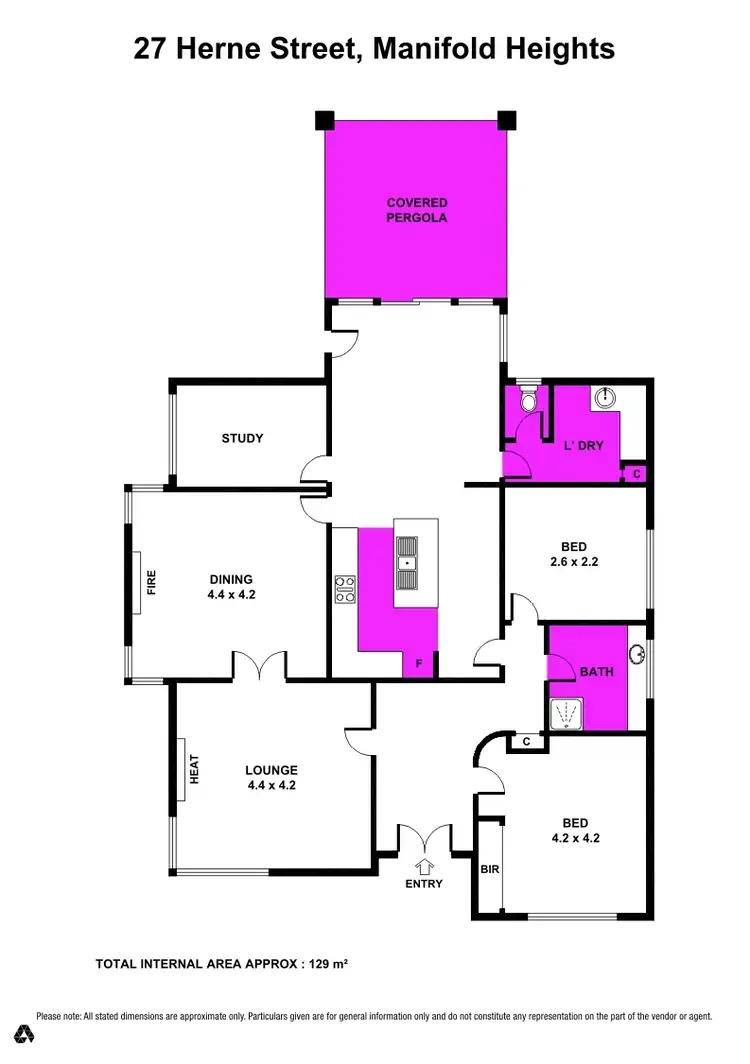 Floorplan of Homely house listing, 27 Herne Street, Manifold Heights VIC 3218