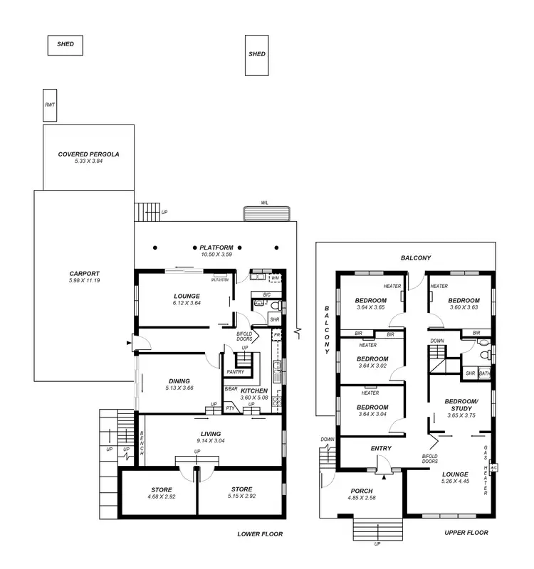 Floorplan of Homely house listing, 138 Upper Sturt Road, Glenalta SA 5052