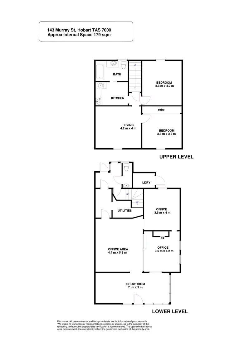Floorplan of Homely house listing, 143 Murray Street, Hobart TAS 7000