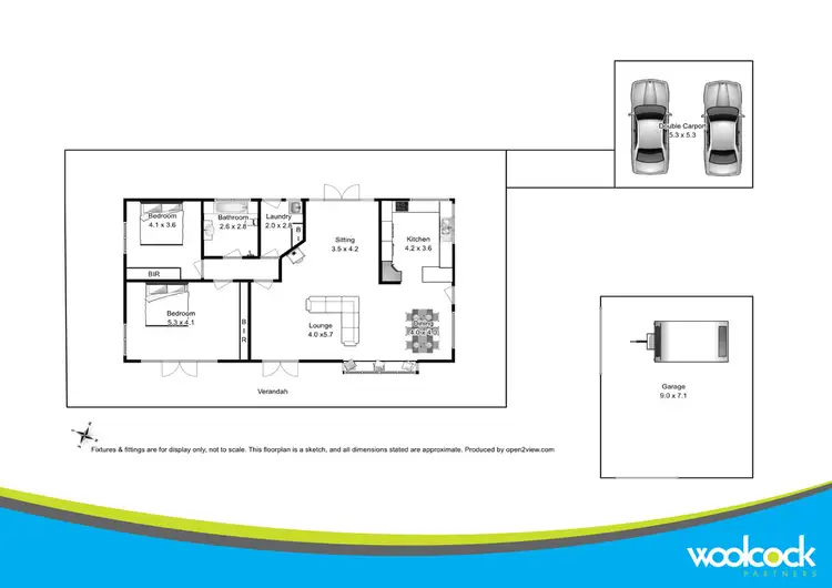Floorplan of Homely house listing, 100 Loriwood Drive, Turners Marsh TAS 7267