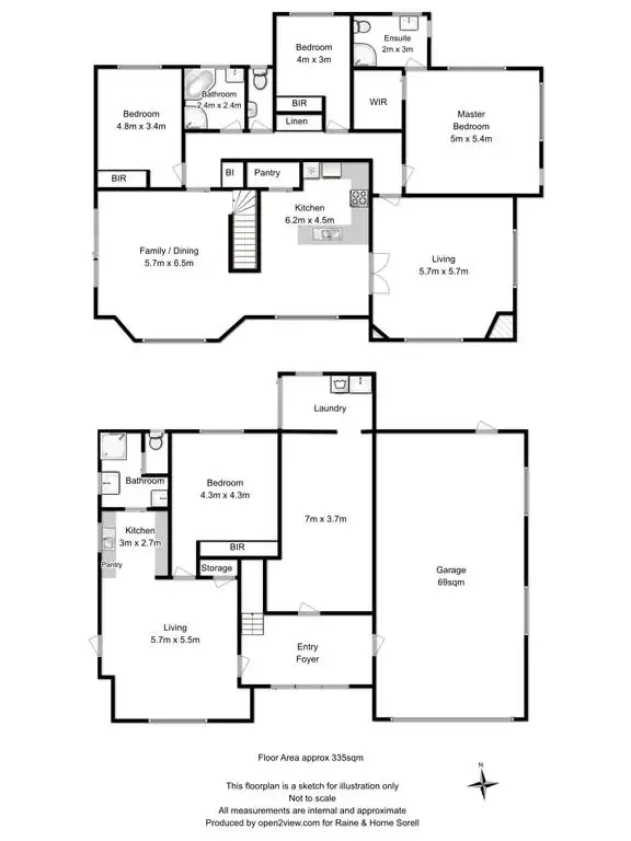 Floorplan of Homely house listing, 22 Wolstenholme Drive, Sorell TAS 7172