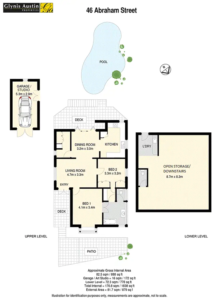 Floorplan of Homely house listing, 46 Abraham Street, Red Hill QLD 4059