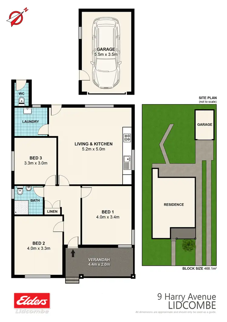 Floorplan of Homely house listing, 9 Harry Avenue, Lidcombe NSW 2141