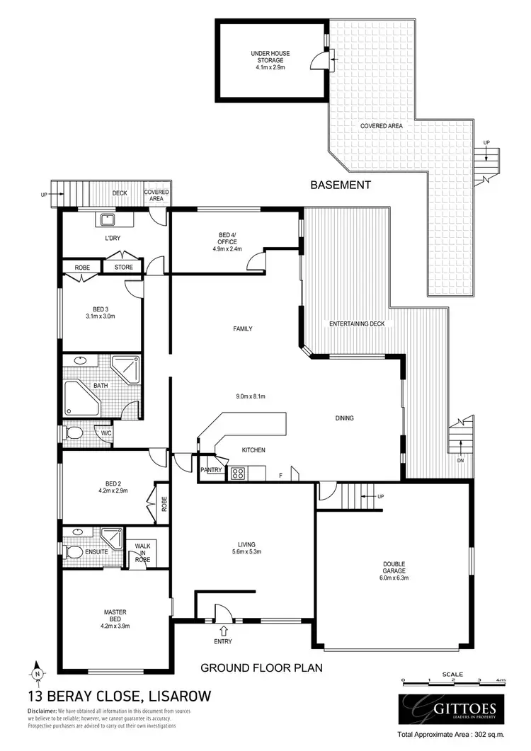 Floorplan of Homely house listing, 13 Beray Close, Lisarow NSW 2250