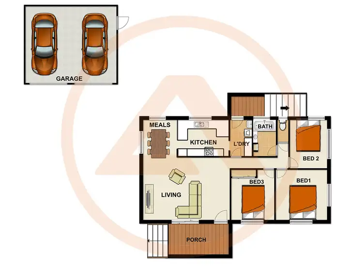 Floorplan of Homely house listing, 6 Canary Street, Inala QLD 4077