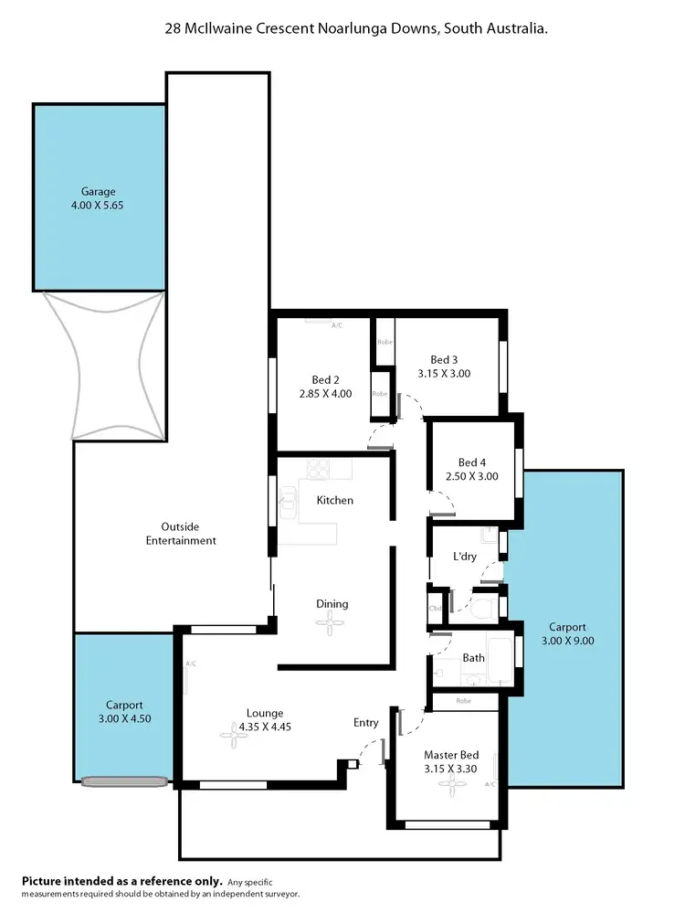 Floorplan of Homely house listing, 28 McIlwaine Crescent, Noarlunga Downs SA 5168