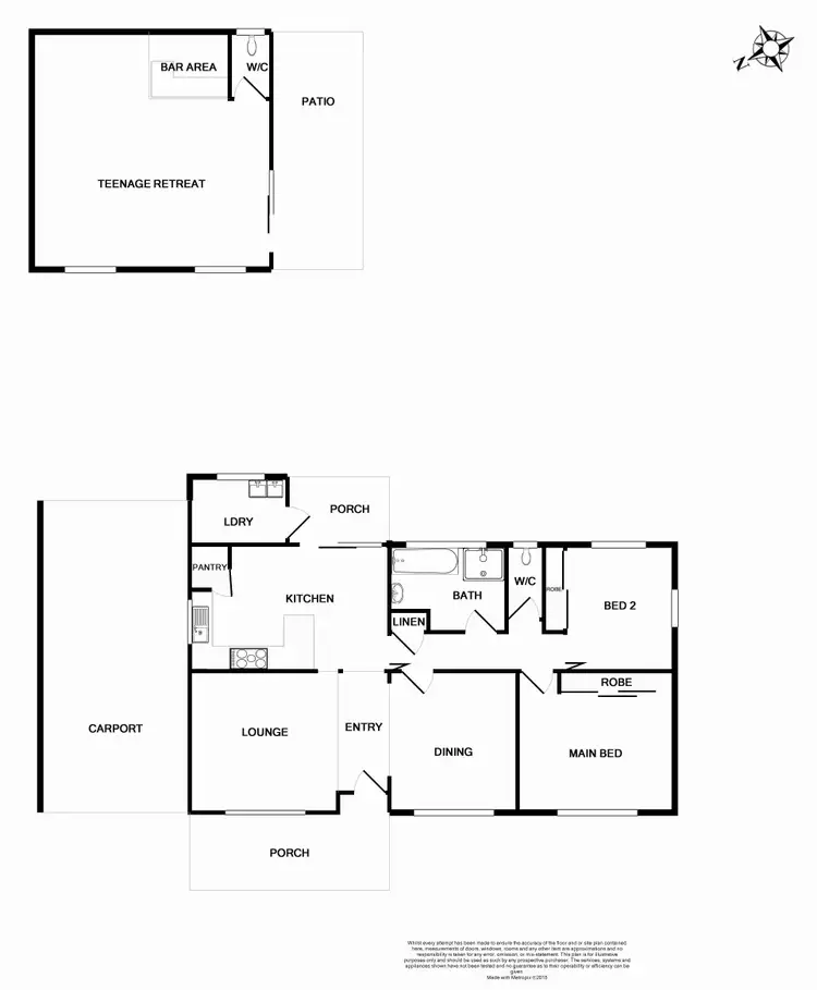 Floorplan of Homely house listing, 34 Wollombi Road, Rutherford NSW 2320