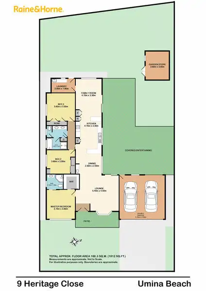 Floorplan of Homely house listing, 9 Heritage Close, Umina Beach NSW 2257
