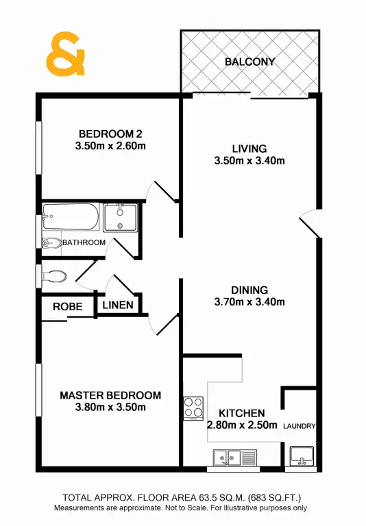 Floorplan of Homely unit listing, 18/39 Bathurst Street, Liverpool NSW 2170