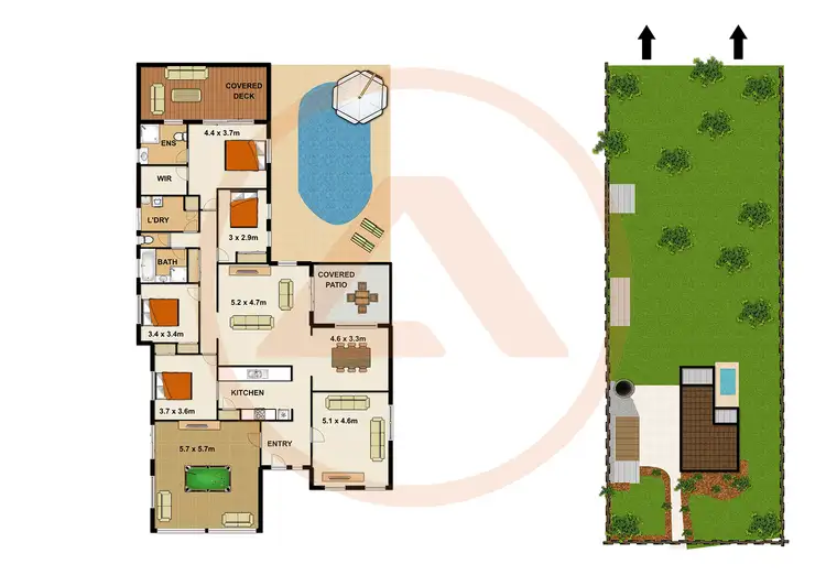 Floorplan of Homely house listing, 80-84 Marjorie Court, Jimboomba QLD 4280