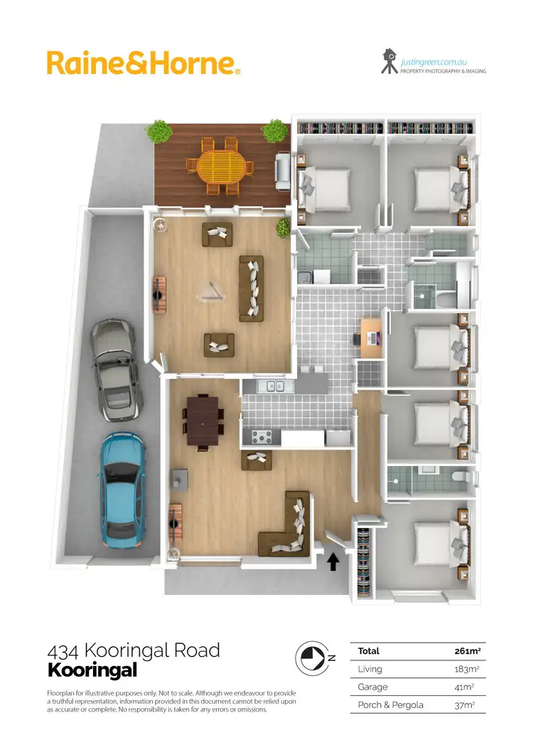 Floorplan of Homely house listing, 434 Kooringal Rd, Kooringal NSW 2650