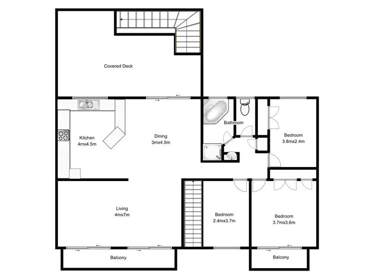 Floorplan of Homely house listing, 98A Brokers Road, Balgownie NSW 2519