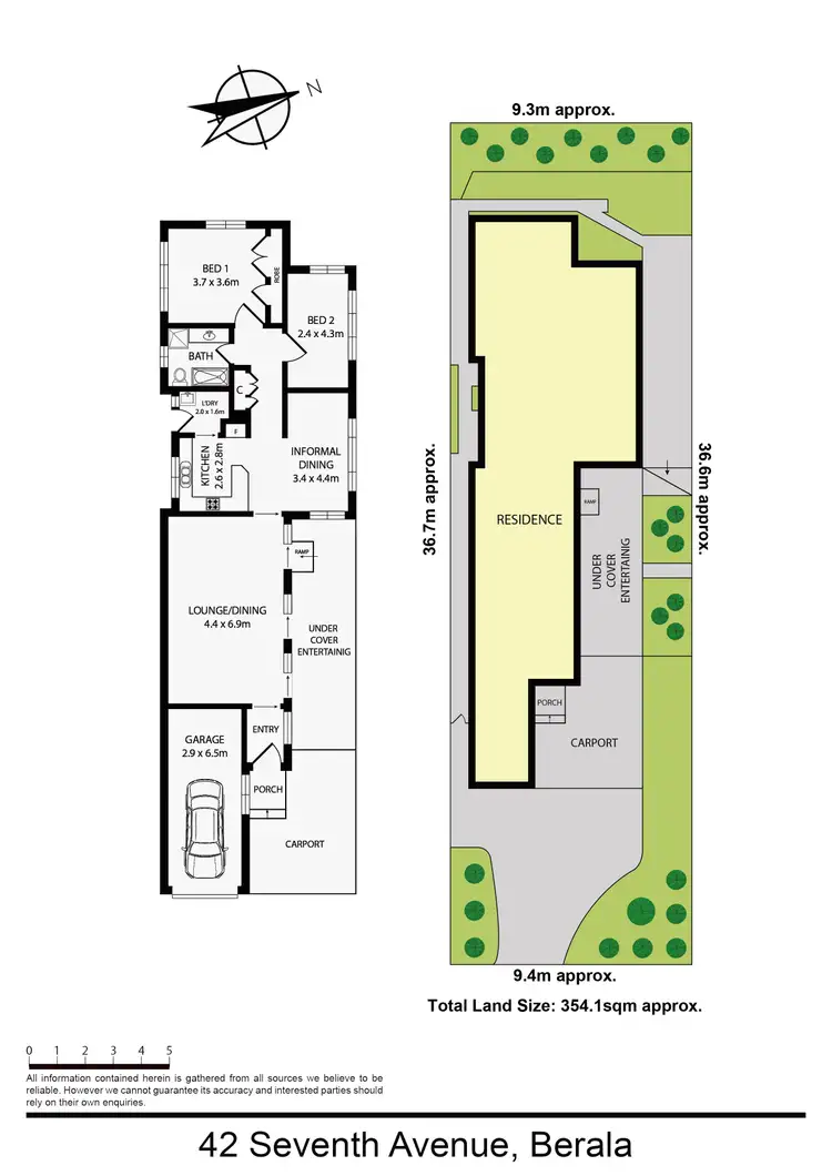 Floorplan of Homely house listing, 42 SEVENTH AVENUE, Berala NSW 2141