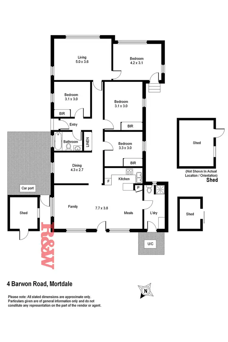 Floorplan of Homely house listing, 4 Barwon Road, Mortdale NSW 2223