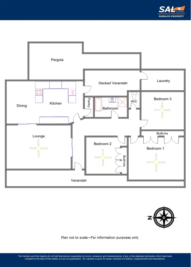 Floorplan of Homely house listing, 62 Ramsay Terrace, Bordertown SA 5268