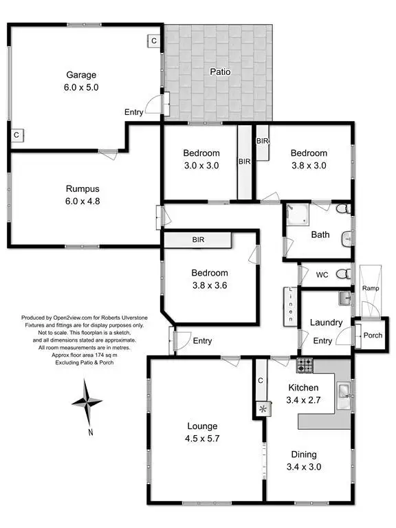 Floorplan of Homely house listing, 8 Penguin Road, West Ulverstone TAS 7315