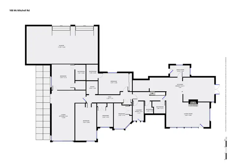 Floorplan of Homely rural property listing, 108 Mount Mitchell Road, Armidale NSW 2350