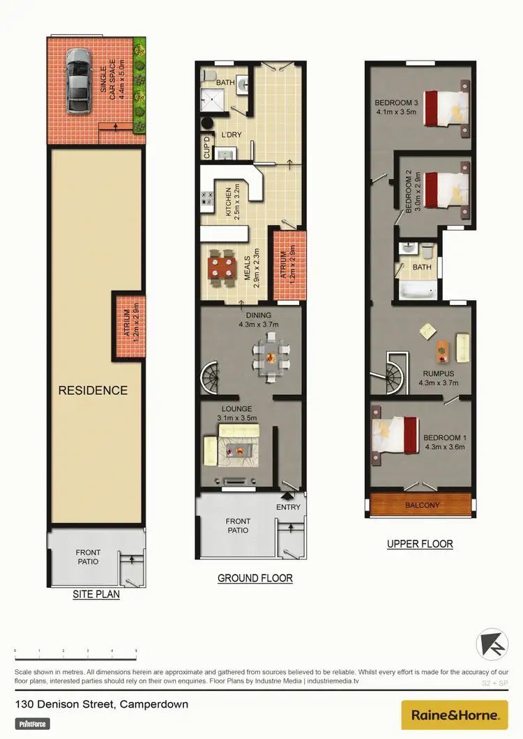 Floorplan of Homely house listing, 130 Denison Street, Camperdown NSW 2050