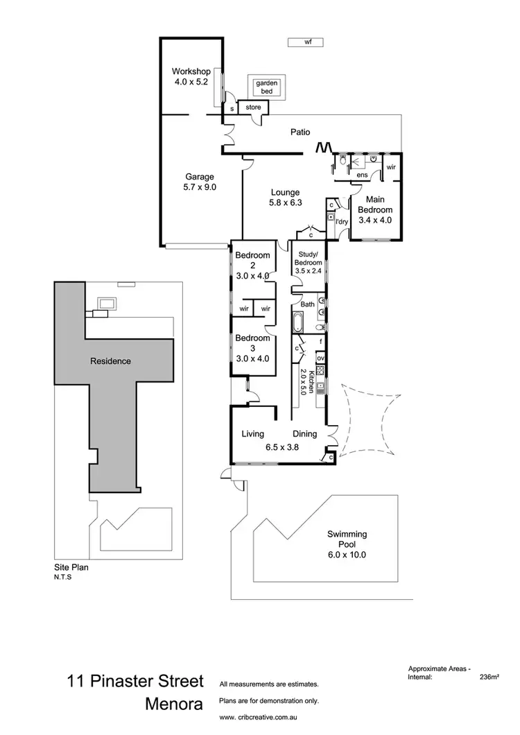 Floorplan of Homely house listing, 11 Pinaster Street, Menora WA 6050