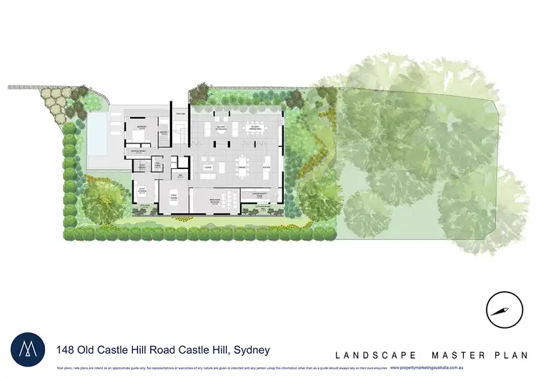 Floorplan of Homely house listing, 148 Old Castle Hill Road, Castle Hill NSW 2154