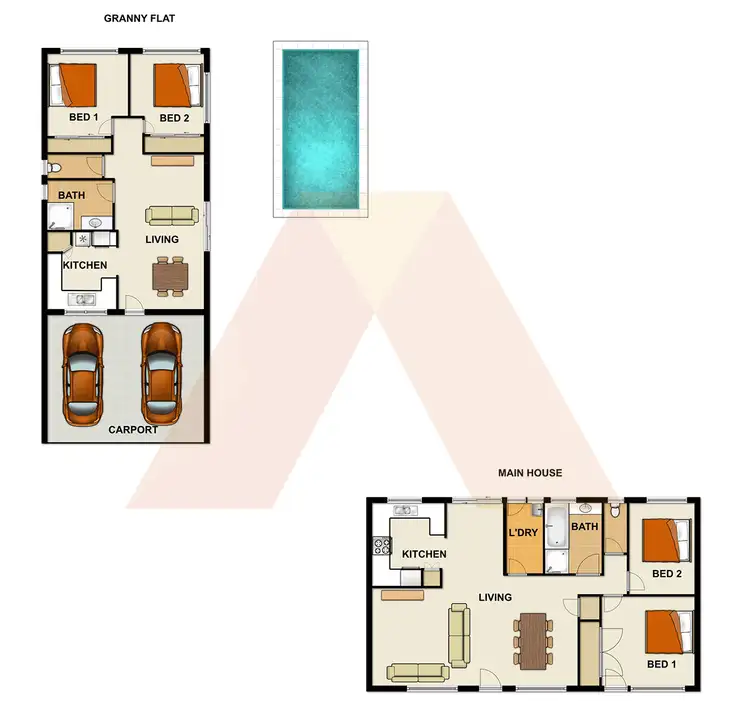 Floorplan of Homely house listing, 173 EMERALD DRIVE, Regents Park QLD 4118