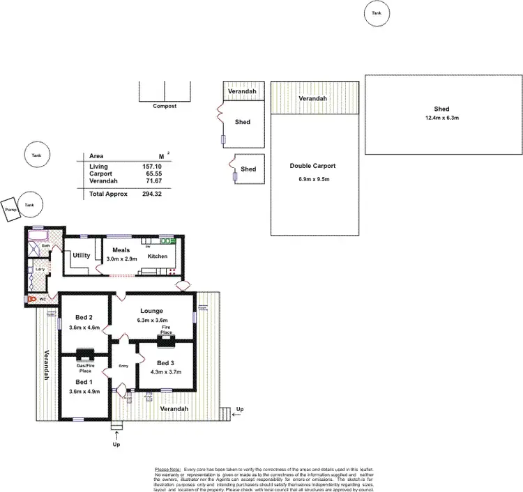 Floorplan of Homely rural property listing, 429 Cudlee Creek Road, Cudlee Creek SA 5232