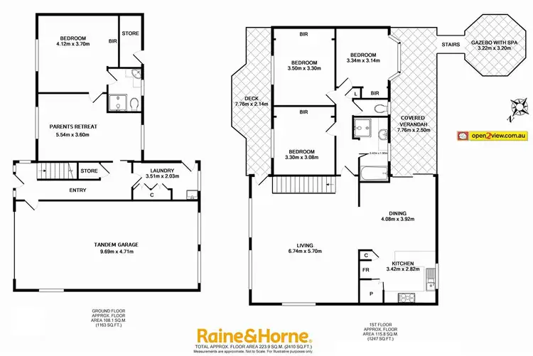 Floorplan of Homely house listing, 91 Pacific Road, Surf Beach NSW 2536