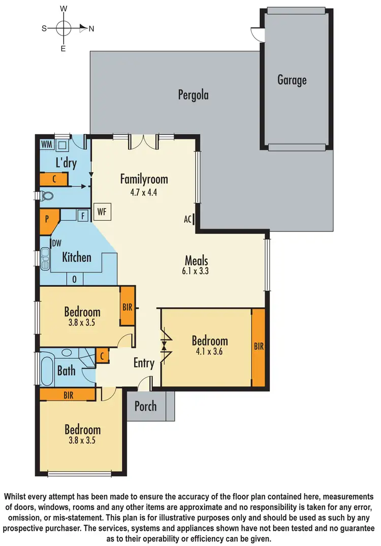 Floorplan of Homely house listing, 19 Marlborough Street, Bentleigh East VIC 3165