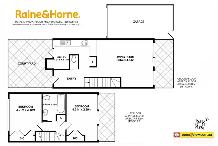 Floorplan of Homely unit listing, 1/1 George Bass Drive, Batehaven NSW 2536