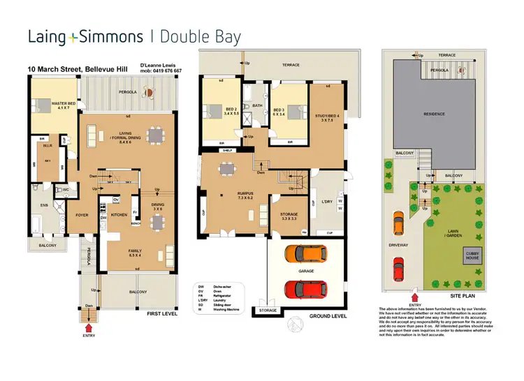 Floorplan of Homely house listing, 10 March Street, Bellevue Hill NSW 2023