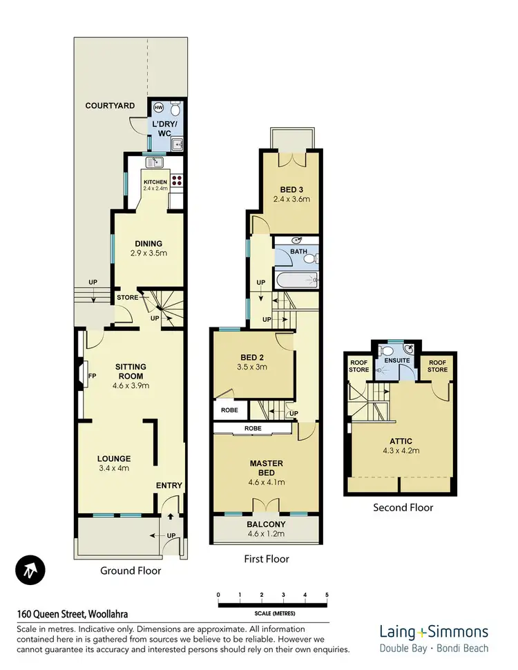 Floorplan of Homely house listing, 160 Queen Street, Woollahra NSW 2025