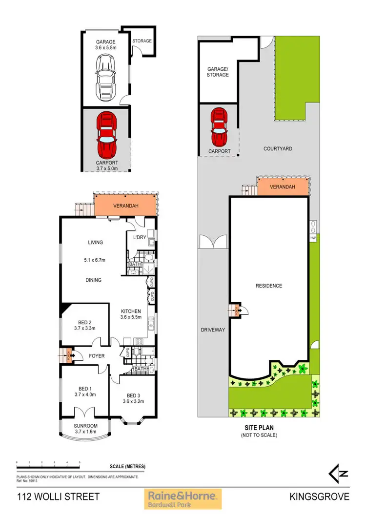 Floorplan of Homely house listing, 112 Wolli Street, Kingsgrove NSW 2208